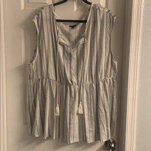 Torrid babydoll blouse